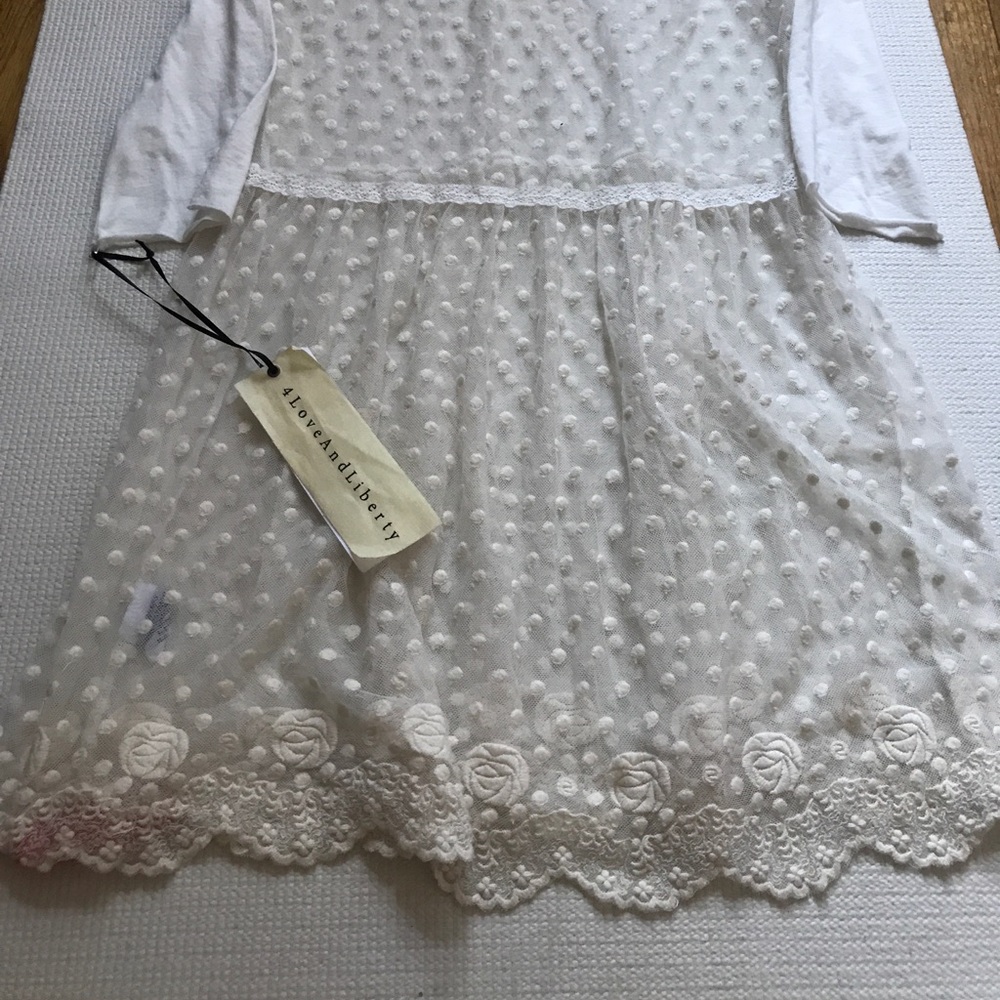 ⭕️SOLD ⭕️🎀 Vintage Johnny Was Dot Tunic NWT - Picture 6 of 8